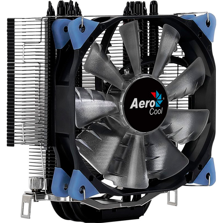 Кулер процессорный AEROCOOL Verkho 5 Dark Назначение для процессора