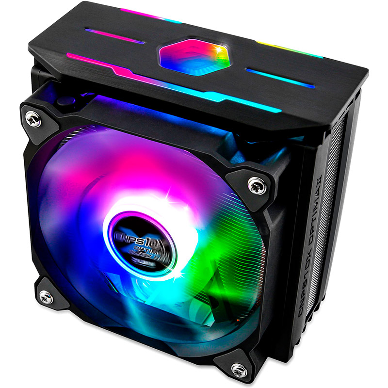 

Кулер процессорный ZALMAN CNPS10X Optima II RGB Black, CNPS10X Optima II RGB Black 6mm x 4 120mm TDP 200W