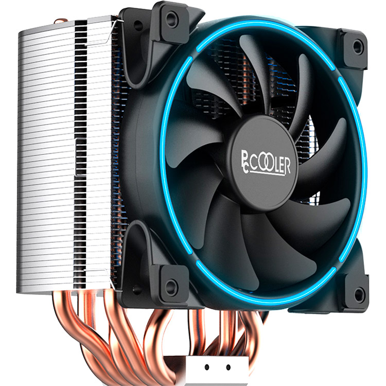 

Кулер процессорный PCCOOLER GI-H58U Corona Blue, GI-H58U CORONA B