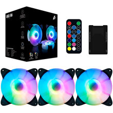 Кулер корпусный 1STPLAYER CC-Combo RGB 3 Fans