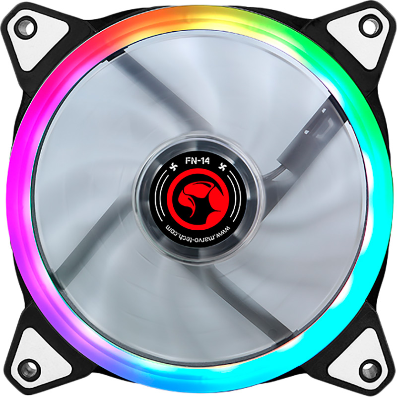 

Процессорный кулер MARVO FN-14 120 mm RGB-LED, FN-14 120 mm RGB-LED