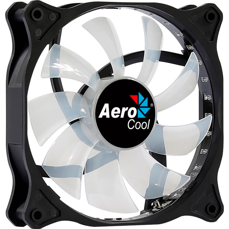 Кулер корпусный Aerocool Cosmo 12 FRGB Molex (Cosmo 12 FRGB Molex) Диаметр вентилятора, мм 120
