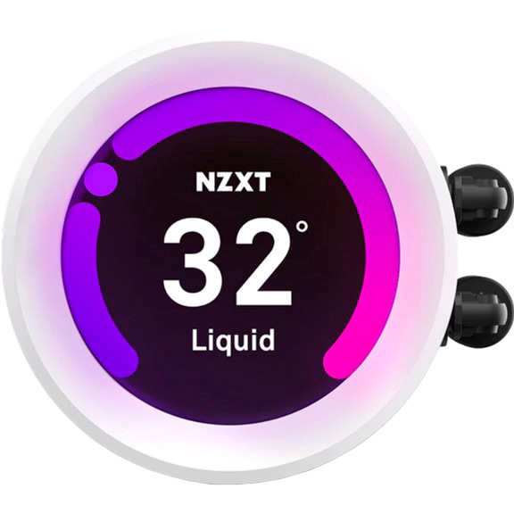 Система водяного охолодження NZXT Kraken Z73 RGB 360 мм AIO Liquid Cooler White (RL-KRZ73-RW) Для сокета 2011-3
