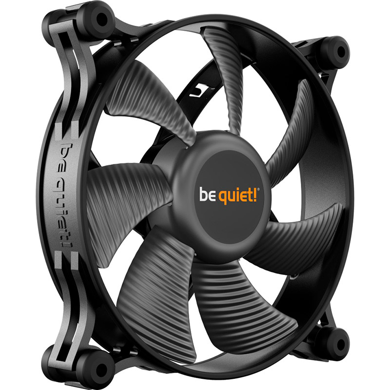 

Кулер корпусный BE QUIET! Shadow Wings 2 PWM 120 мм Black (BL085), Shadow Wings 2 120mm PWM (BL085), 4-pin, black