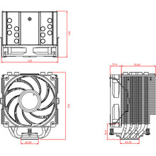 Кулер процессорный ID-COOLING SE-226-XT ARGB