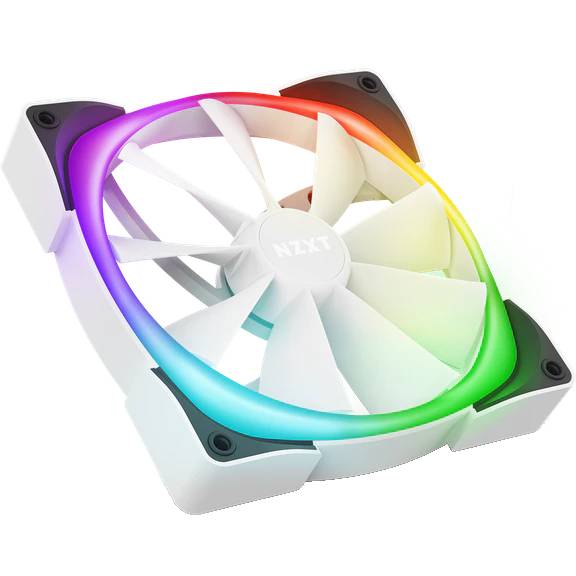 

Кулер корпусный NZXT Aer RGB 2 140mm Twin Starter White (HF-2814C-DW), Aer RGB 2, 140mm Twin Starter, White (HF-2814C-DW)