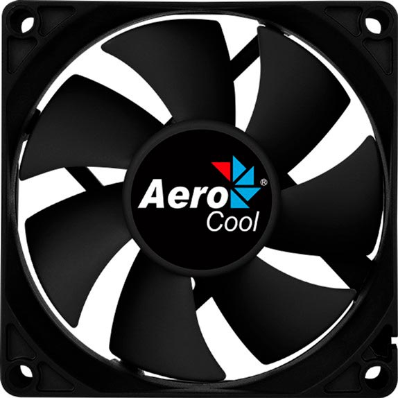 Кулер корпусный AEROCOOL Force 8 Black Molex