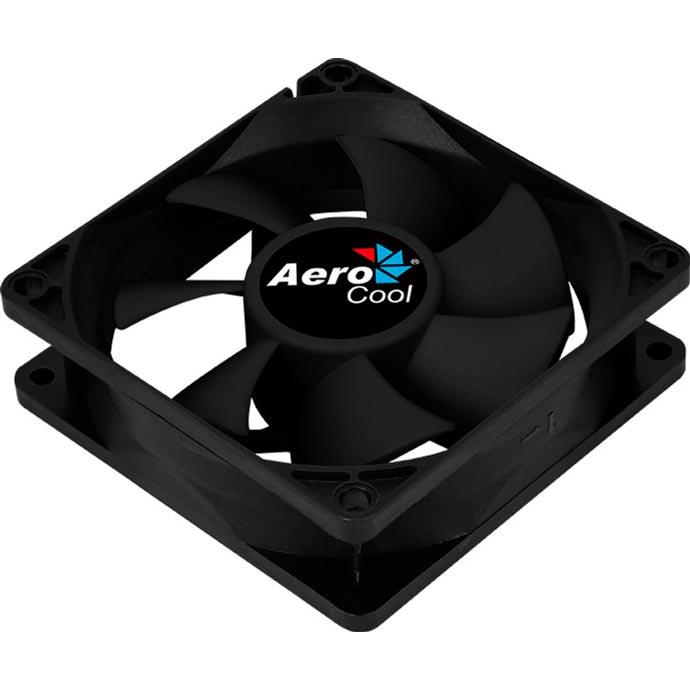 Кулер корпусный AEROCOOL Force 8 Black Molex Диаметр вентилятора, мм 80