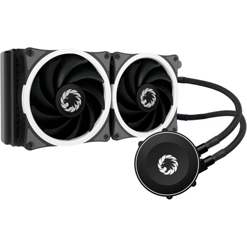 Система водяного охолодження GAMEMAX 2х120 Iceberg240-Rainbow Призначення для процесора