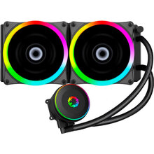 Система водяного охолодження GAMEMAX 2х120 Iceberg240-Rainbow