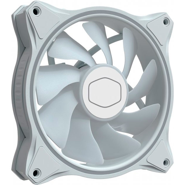 Фото Набір кулерів корпусних Cooler Master MasterFan MF120 Halo 3in1 White Edition (MFL-B2DW-183PA-R1)