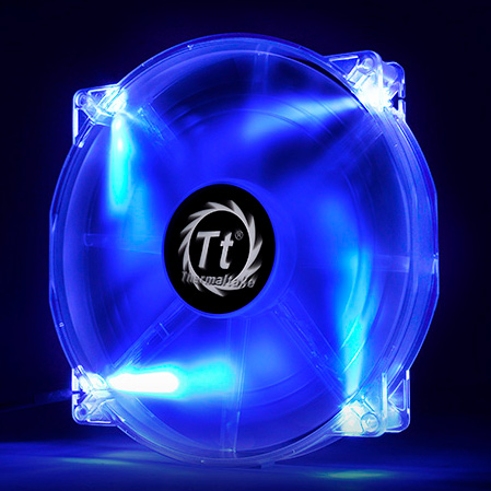 Кулер корпусний THERMALTAKE Pure 20 Blue LED (CL-F016-PL20BU-A) Конструкція системи охолодження кулер