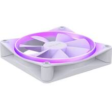 Кулер корпусний NZXT F120RGB 120mm RGB Fans Single White (RF-R12SF-W1)