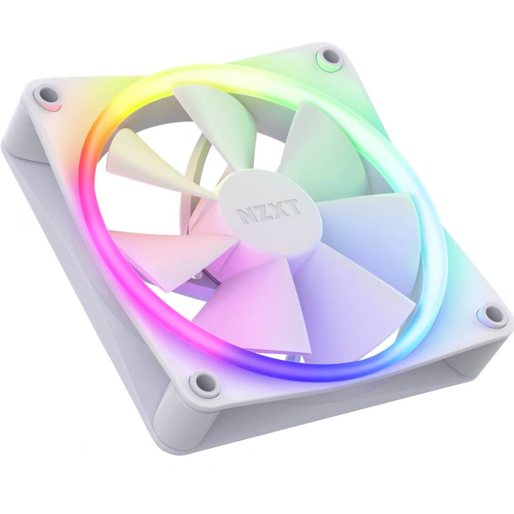 Набор кулеров корпусных NZXT F120RGB 120mm RGB Fans Triple White (RF-R12TF-W1) Назначение для корпуса