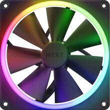 Кулер корпусный NZXT F140RGB 140mm RGB Fans Single Black (RF-R14SF-B1)