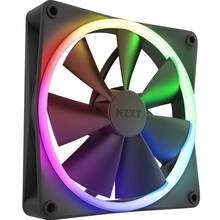 Кулер корпусный NZXT F140RGB 140mm RGB Fans Single Black (RF-R14SF-B1)