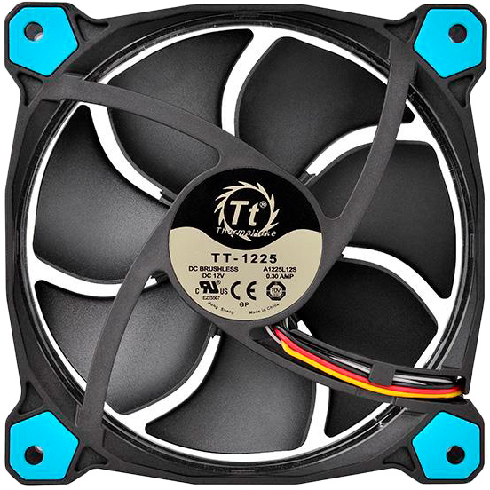 Кулер корпусний THERMALTAKE Riing 12 Blue LED (CL-F038-PL12BU-A) Призначення для корпусу