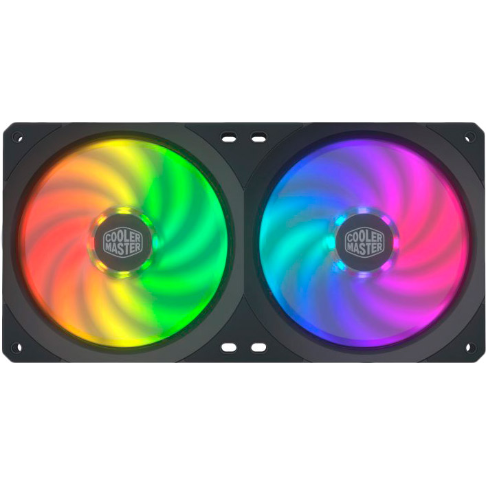 Кулер корпусный COOLERMASTER MasterFan SF240R ARGB 2 х 120 mm (MFX-B2D2-18NPAR1)