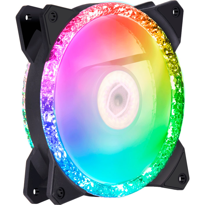 Набор кулеров корпусных COOLERMASTER MasterFan MF120 Prismatic 3in1 (MFY-B2DN-203PA) Назначение для корпуса