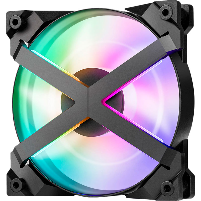 Набор кулеров корпусных DEEPCOOL MF120 GT 3 IN 1 4-pin Black (DP-GS-F12-AR-MF120GT-3P) Назначение для корпуса