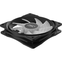 Кулер корпусний DEEPCOOL RF120R 3-pin 4-pin (DP-FLED-RF120-RD)