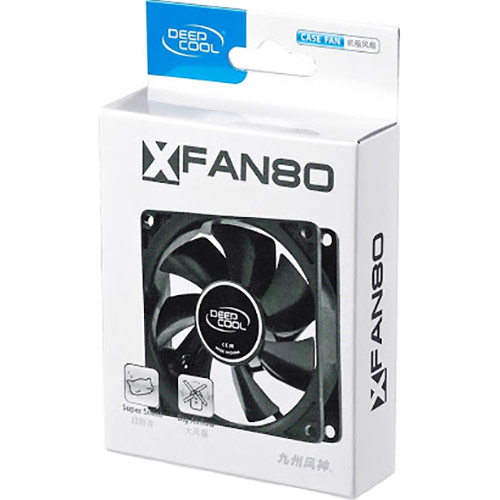 Кулер корпусный DeepCool XFAN 80 (DP-FDC-XF80) Подшипник гидродинамический