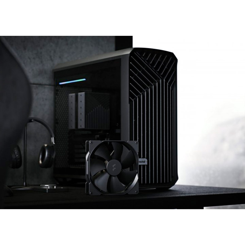 Кулер корпусный FRACTAL DESIGN 180 мм Dynamic X2 GP-18 PWM Black Dynamic X2 GP-18 PWM Black (FD-FAN-DYN-X2-GP18-PWM-BK) Диаметр вентилятора, мм 180