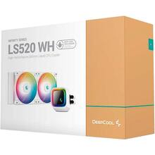 Система водяного охолодження DeepCool LS520 White (R-LS520-WHAMNT-G-1)
