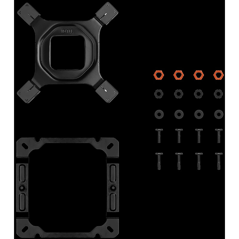Зовнішній вигляд Кулер процесорний DEEPCOOL AK400 Zero Dark Plus (R-AK400-BKNNMD-G-1)