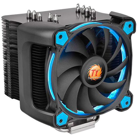 Кулер процесорний THERMALTAKE Riing Silent 12 Pro Blue (CL-P021-CA12BU-A)