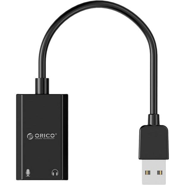 Звуковая карта ORICO USB SKT2-BK (CA911455) Габариты 25 х 42 х 10