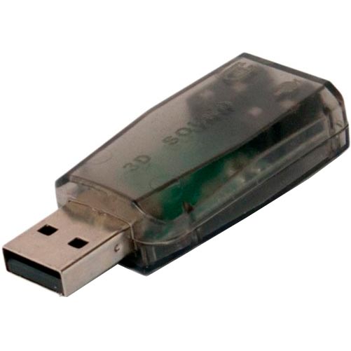 Звукова карта EXTRADIGITAL USB Sound card 3D (KBU1800) Вага 10