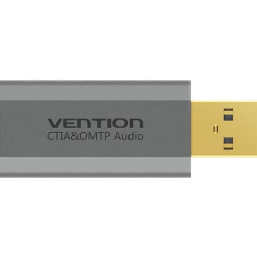 Звуковая карта VENTION USB Sound Card 7.1 Channel Gray (VAB-S19-H) Количество каналов 7.1