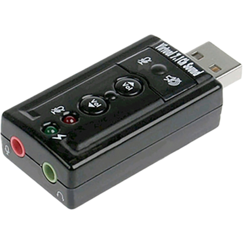 Звукова карта DYNAMODE C-Media 108 USB 8 (7.1) 3D RTL (USB-SOUND7)