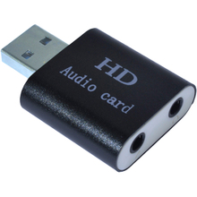 Звуковая карта DYNAMODE USB-SOUND7-ALU Black