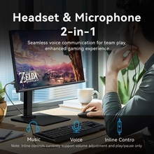 Звукова карта VENTION 2 в 1 USB - AUX jack TRRS Ear DSP 0.25 м (CVEBC)