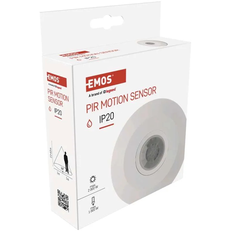 Зовнішній вигляд Датчик руху EMOS EMOS G1150