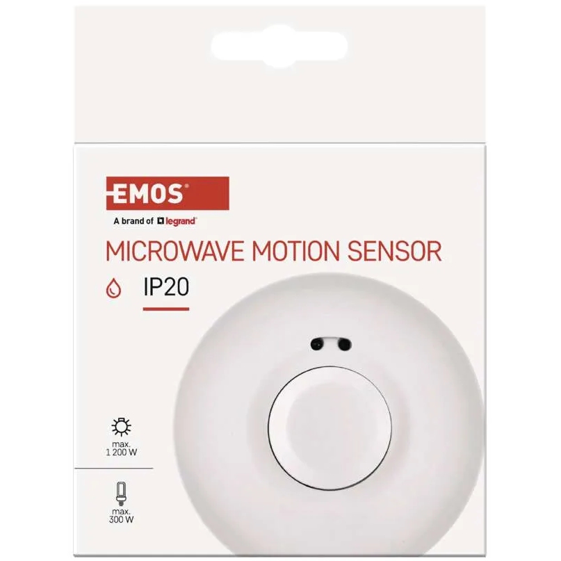 Зовнішній вигляд Датчик руху EMOS G1180