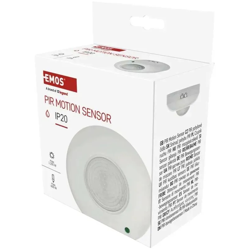 Изображение Датчик движения EMOS GS11111 PIR 1200W