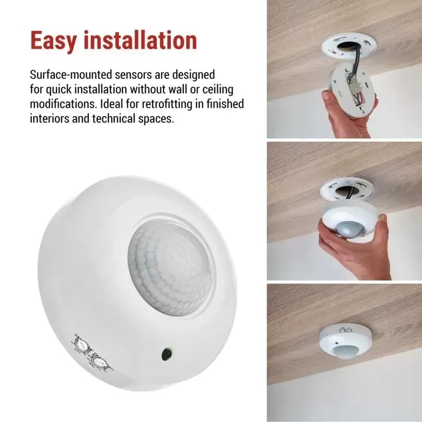 Внешний вид Датчик движения EMOS GS11111 PIR 1200W