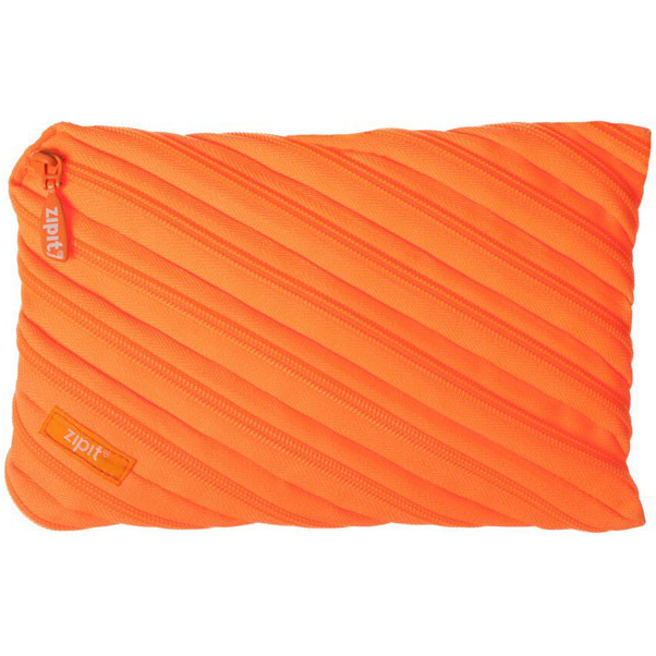 Пенал ZIPIT NEON JUMBO CRAZY ORANGE (ZTJ-NN-4)