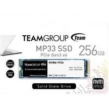 SSD накопичувач TEAM 256GB MP33 M. 2 2280 PCIe 3.0 x4 3D TLC (TM8FP6256G0C101)