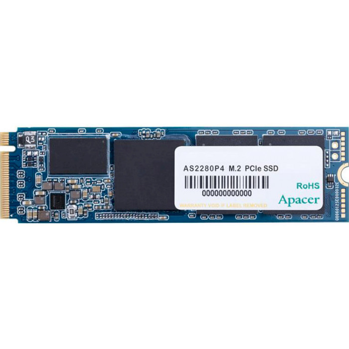 SSD накопичувач APACER AS2280P4 256GB PCIe 3.0x4 M. 2 (AP256GAS2280P4-1)