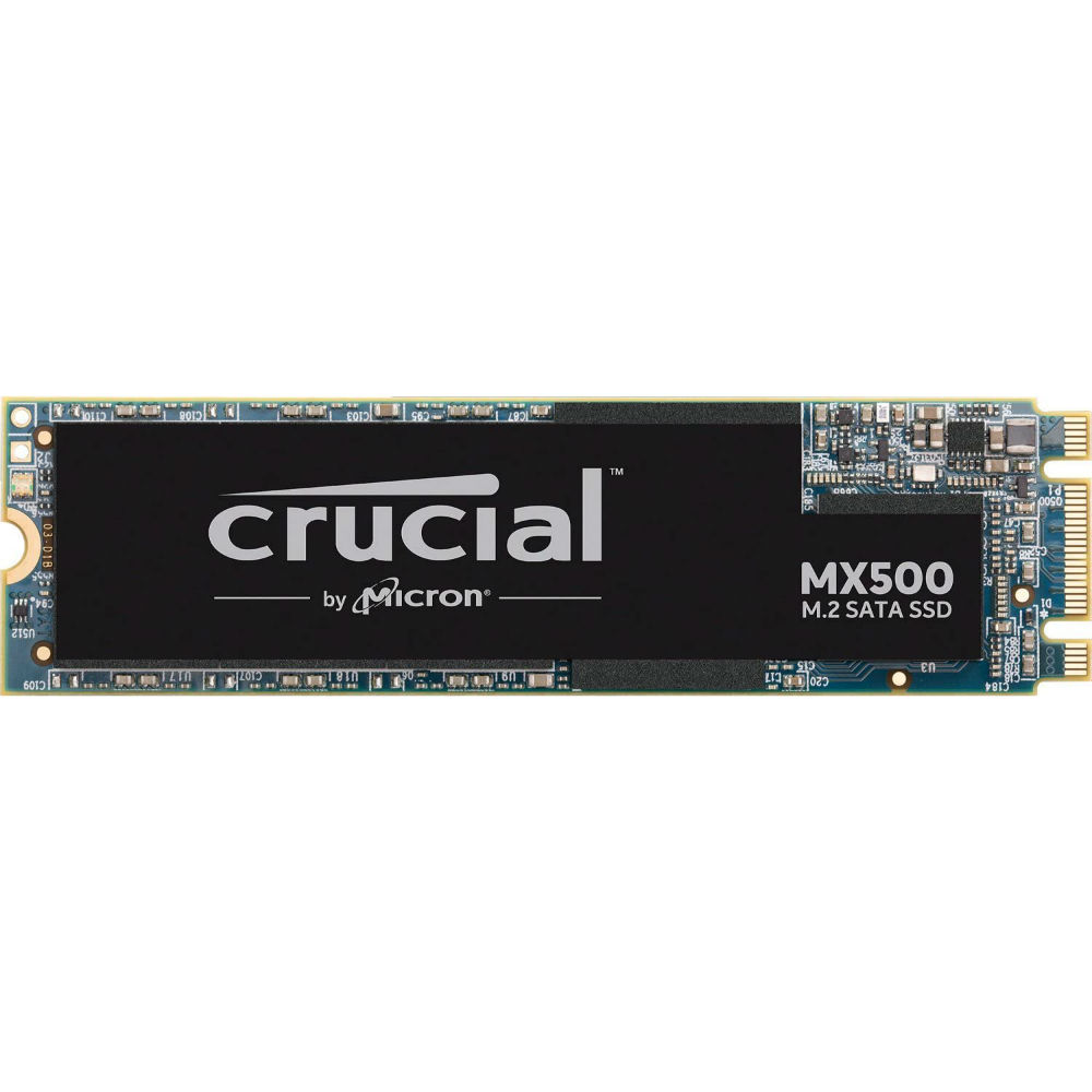 SSD накопичувач CRUCIAL MX500 1TB, M. 2 2280, SATA (CT1000MX500SSD4)