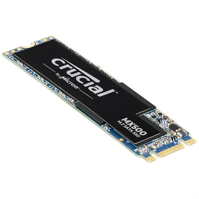 SSD накопичувач CRUCIAL MX500 1TB, M. 2 2280, SATA (CT1000MX500SSD4) Тип твердотільний накопичувач (SSD)