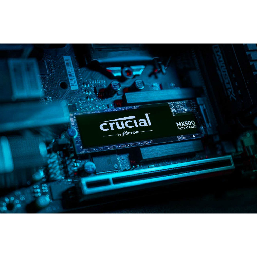 SSD накопичувач CRUCIAL MX500 1TB, M. 2 2280, SATA (CT1000MX500SSD4) Форм-фактор M.2