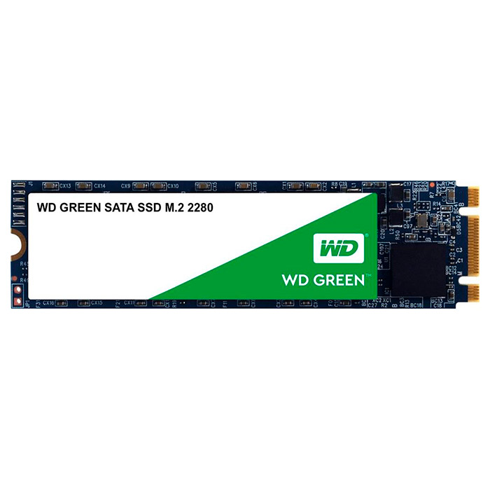 

SSD накопитель WD Green 480GB 2280 SATA TLC (WDS480G2G0B), Green 480GB 2280 SATA TLC (WDS480G2G0B)