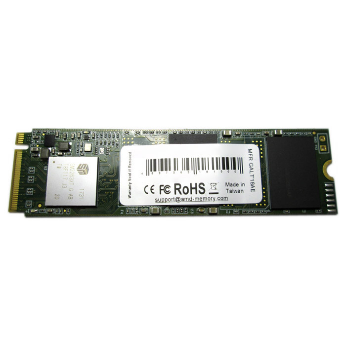 

SSD накопитель AMD M.2 480GB Radeon R5 NVMe (R5MP480G8), M.2 480GB Radeon R5 NVMe (R5MP480G8)