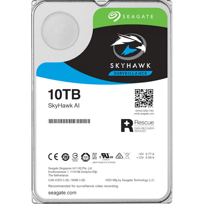 

Жесткий диск SEAGATE SkyHawkAI Guardian Surveillance (ST10000VE0008), SkyHawkAI Guardian Surveillance (ST10000VE0008)