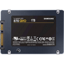 SSD накопичувач SAMSUNG 870 QVO 1TB SATAIII 3D NAND QLC (MZ-77Q1T0BW)